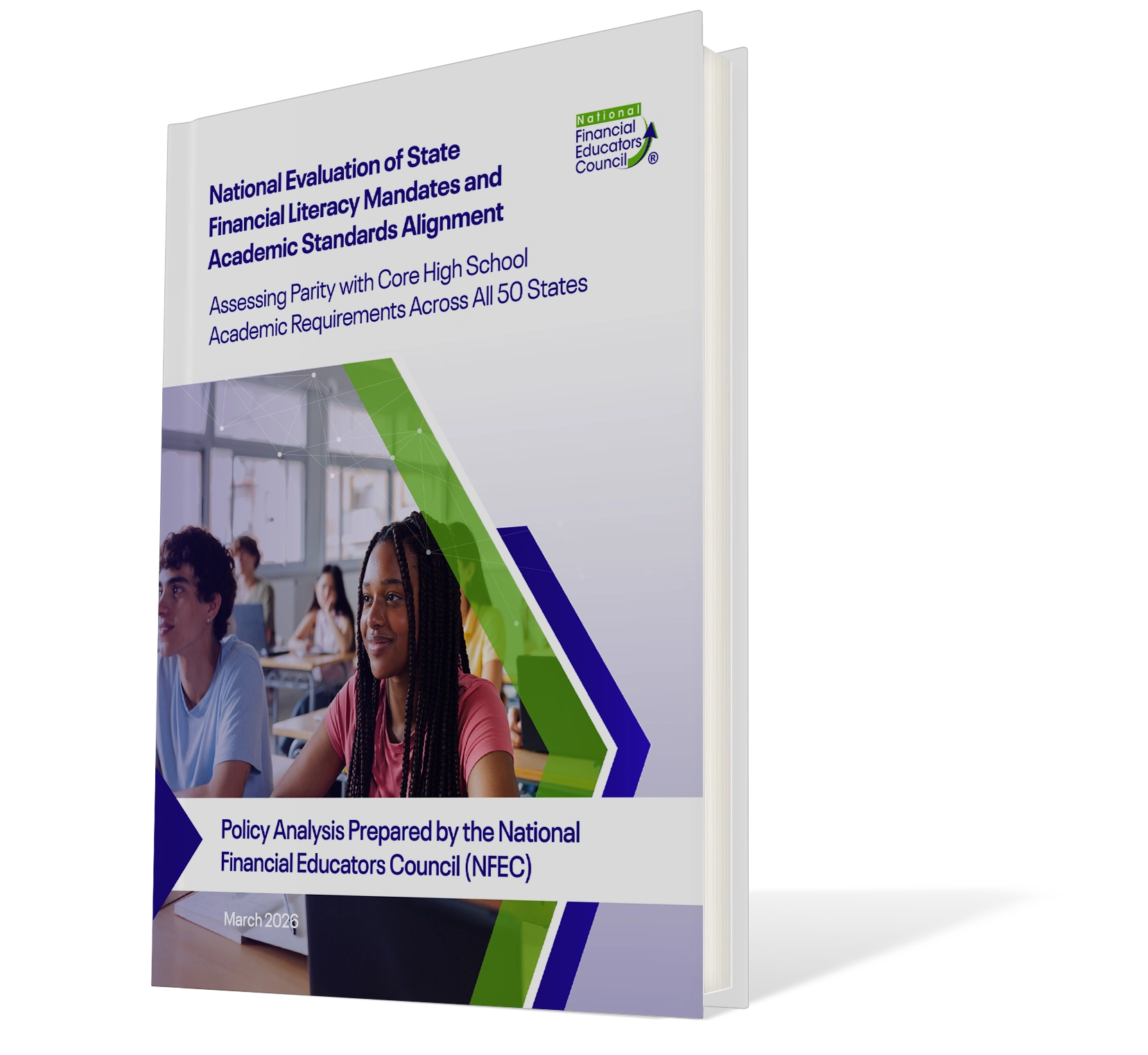 State mandate report cover mockup New